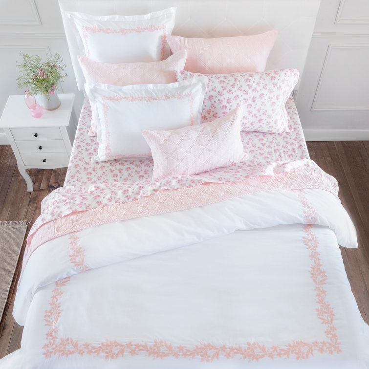 Martha Stewart Floral Posy EgyptianQuality Cotton Sheet Set & Reviews